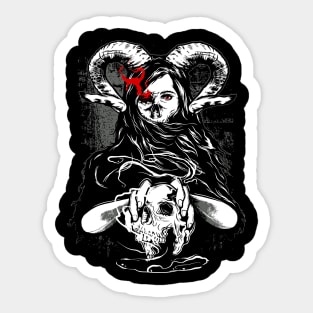 Devil Girl Sticker